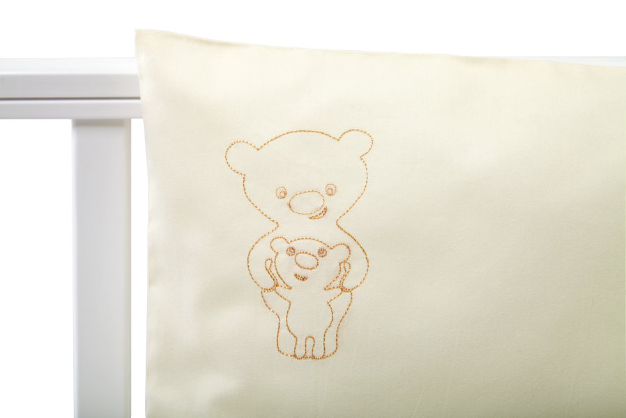 Pillowcase with emroidery Bears