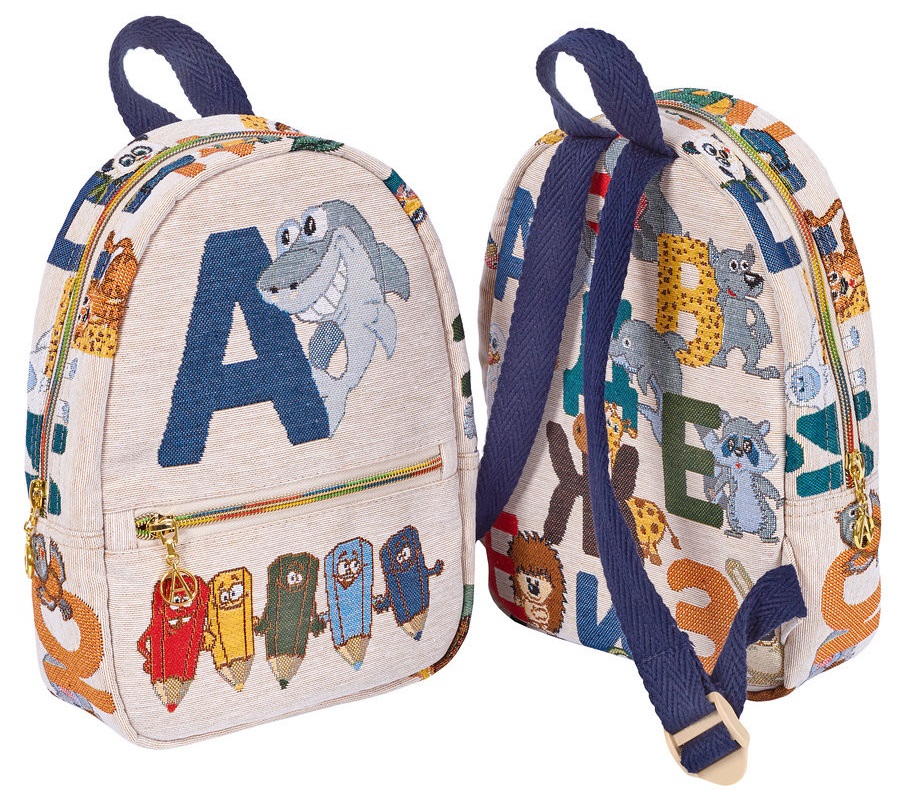 Backpack Russian letters