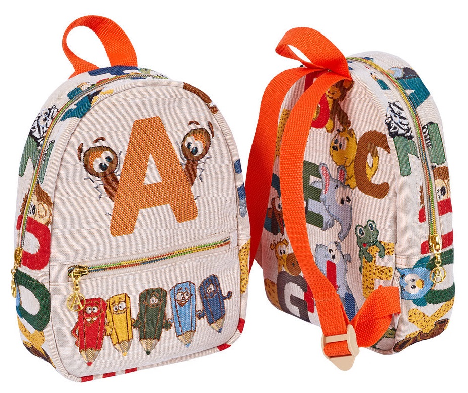 Backpack English letters