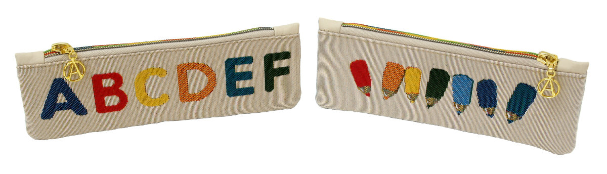 Pencil case English letters